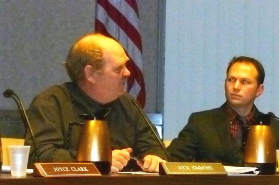 Storm Water Fee Discussions on Tap Tuesday, Wednesday; Simmons Proposes $20 per Year Per Person Rick Simmons, Pete Gillespie